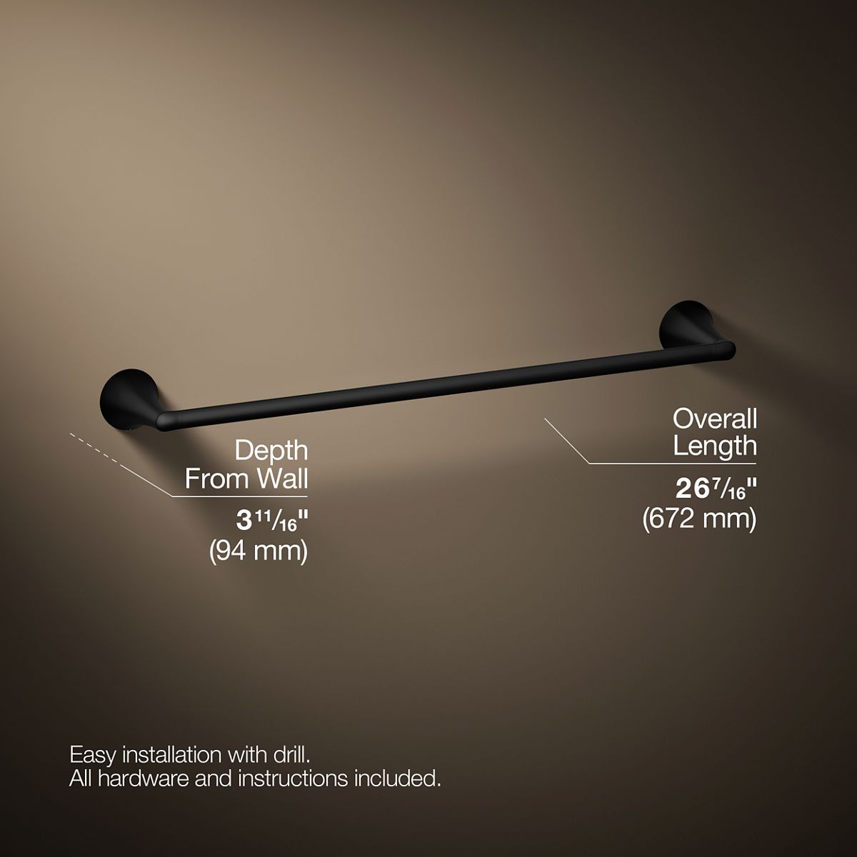 Buckley™ 24" towel bar