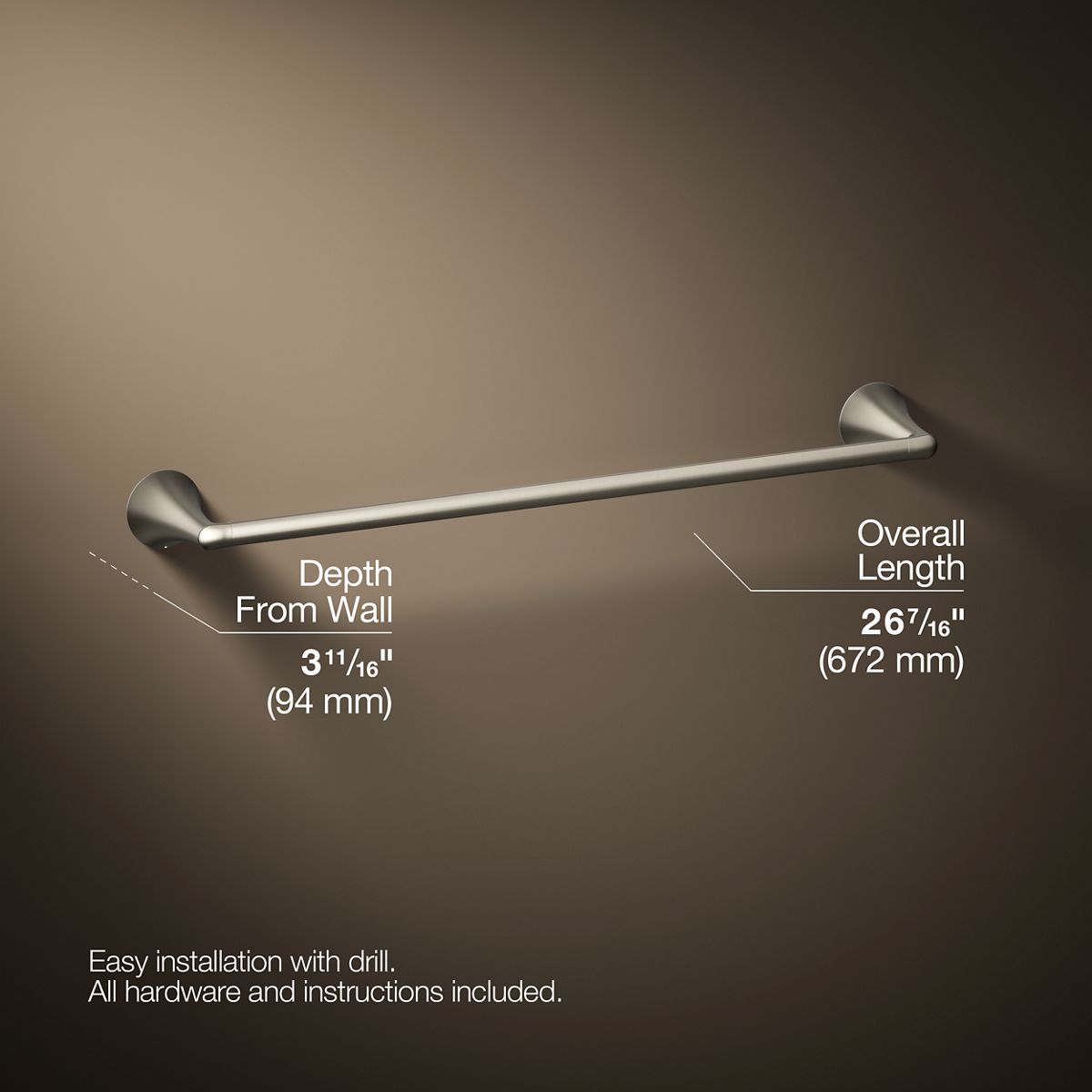 Buckley™ 24" towel bar