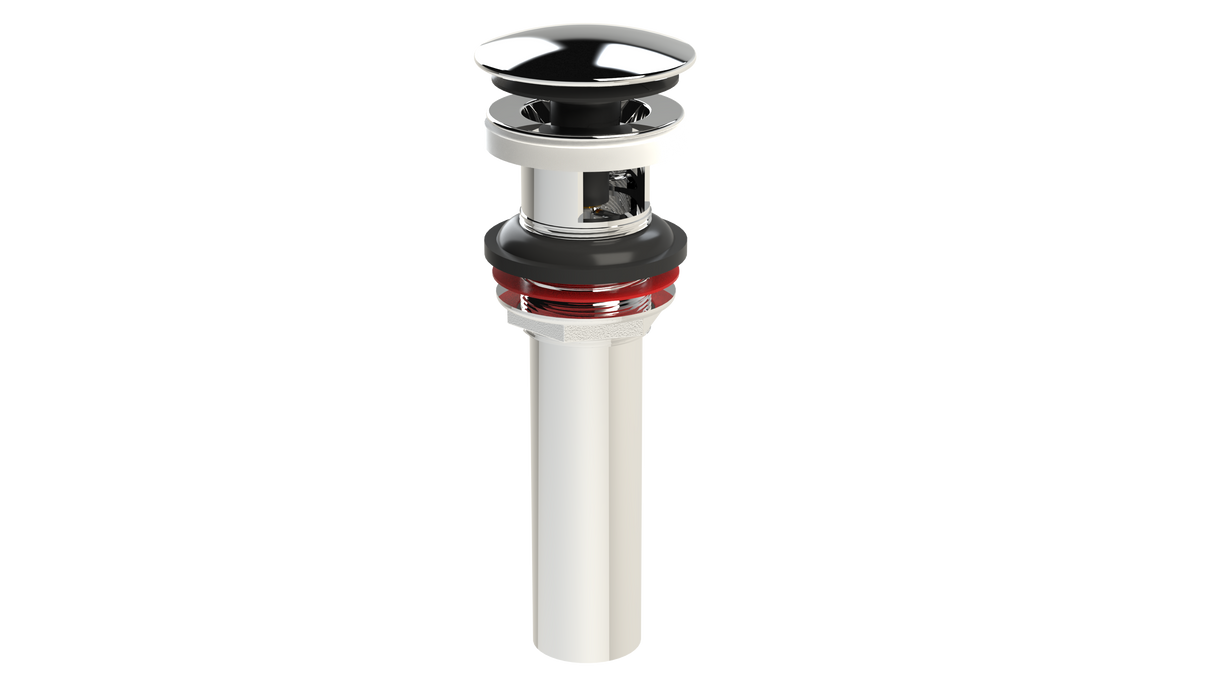 2 piece 1-1/4" Lav Drain w/ Clicker® and Mushroom Top (3600Q-MBCP)