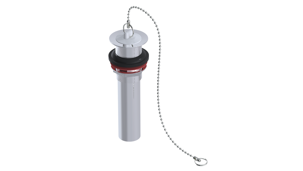 2 piece 1-1/4” Lav Drain w/ Plug & Chain (3636A)