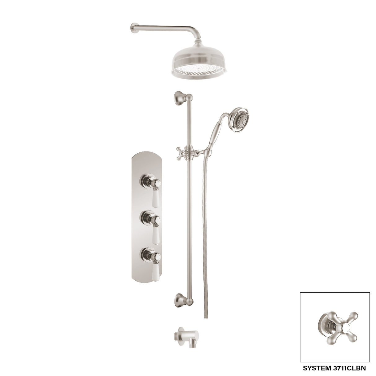 Colonial Shower System 3711CXCH