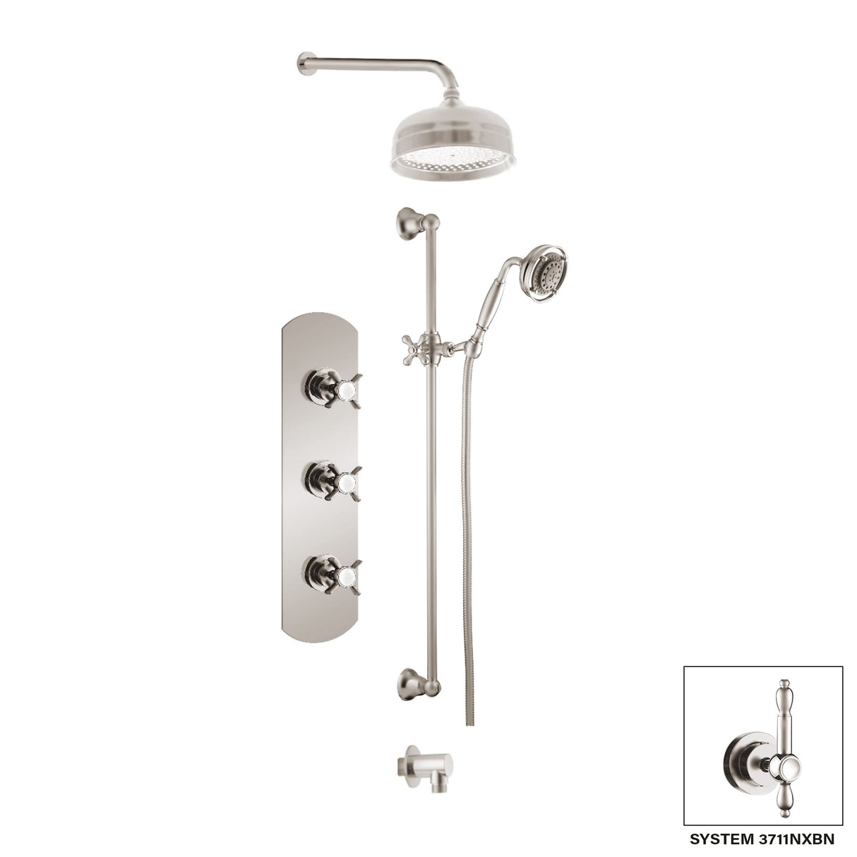 Nostalgia Shower System 3711NL