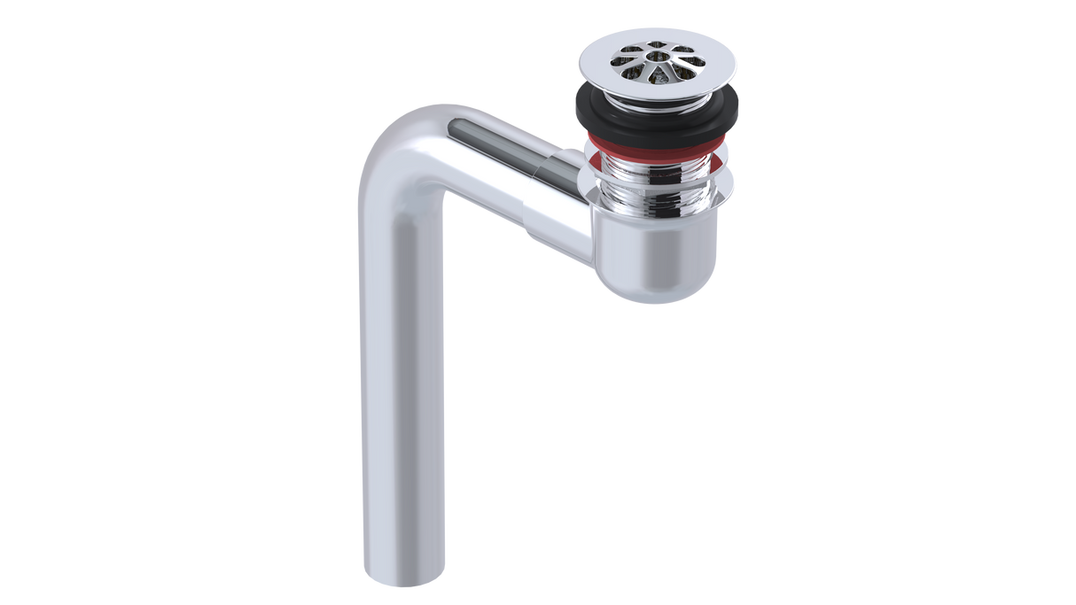 1-1/4" Offset Lav Drain with Daisy Grid (3737WC)
