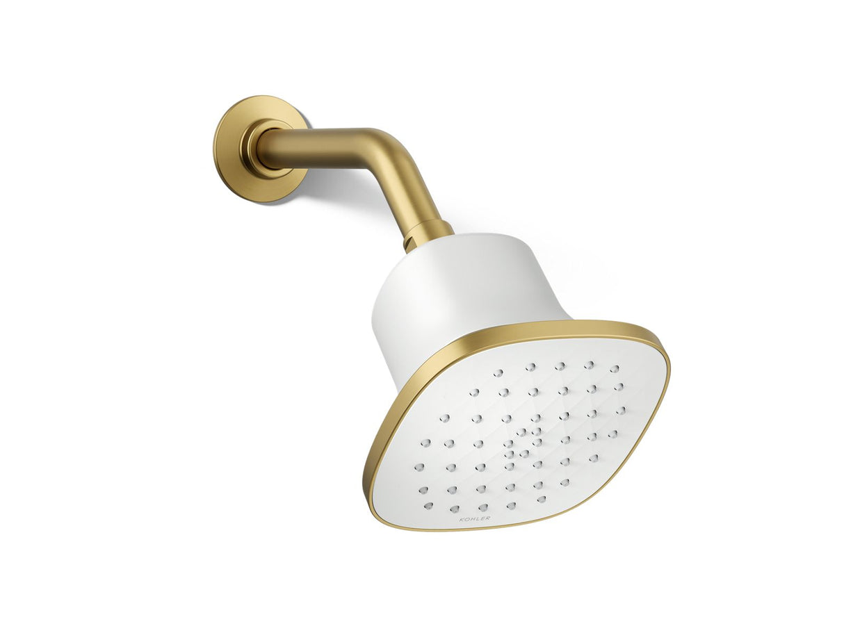 Cinq® Square single-function filtered showerhead, 2.5 gpm
