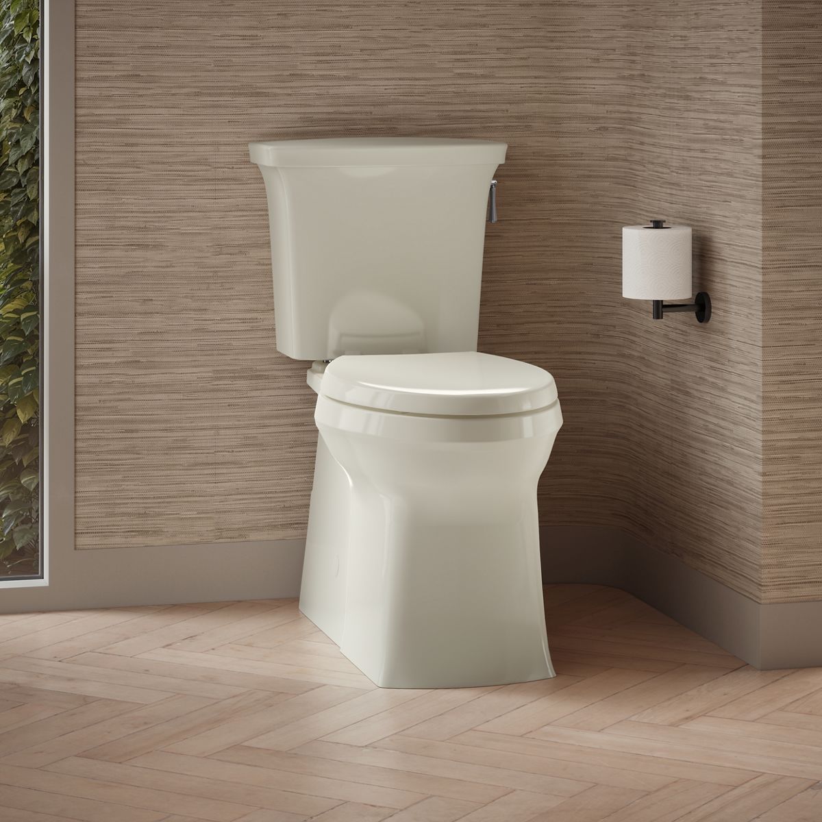 Corbelle® Two-piece elongated toilet with skirted trapway, 1.28 gpf