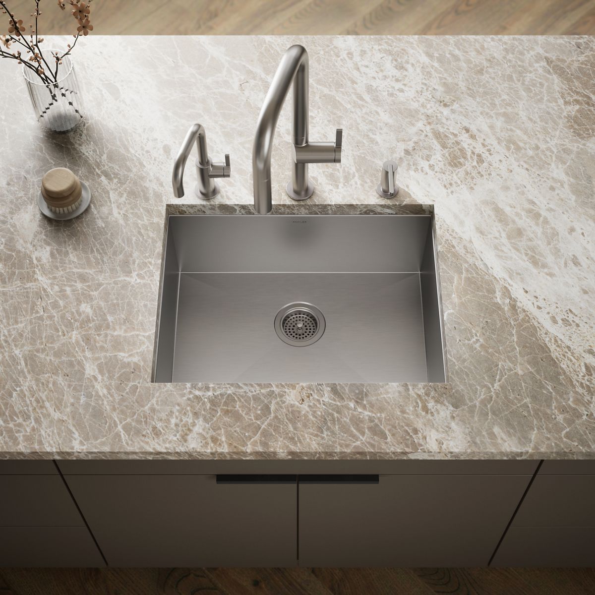 Vault™ 24" undermount single-bowl kitchen sink
