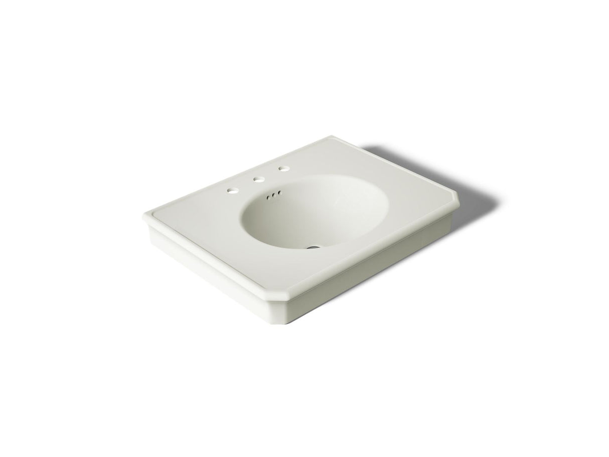 Claude™ by Studio McGee 30" rectangular pedestal/console table bathroom sink