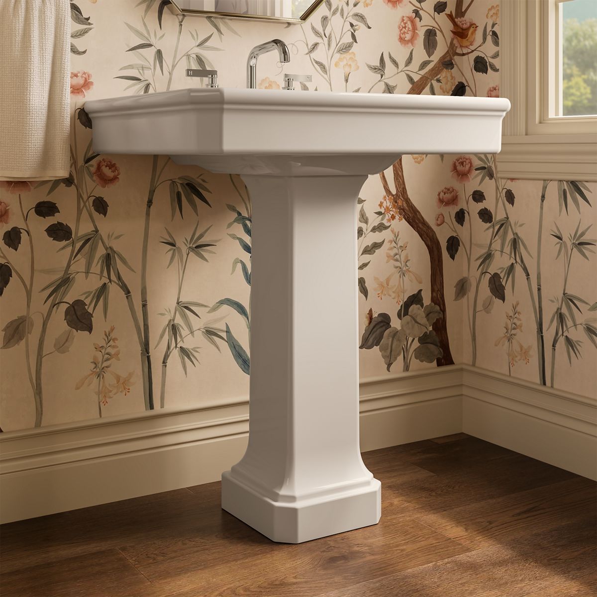 Claude™ by Studio McGee Pedestal sink base