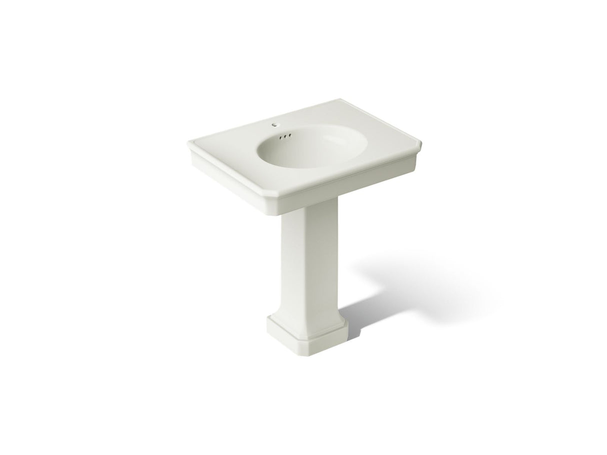 Claude™ by Studio McGee 30" rectangular pedestal bathroom sink
