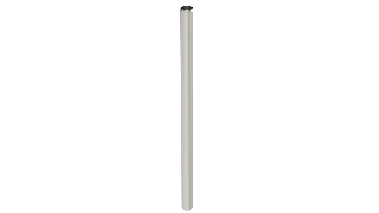 24" 1-1/4" T.O.E. Extension Tube - 20GA (3831-24CP)