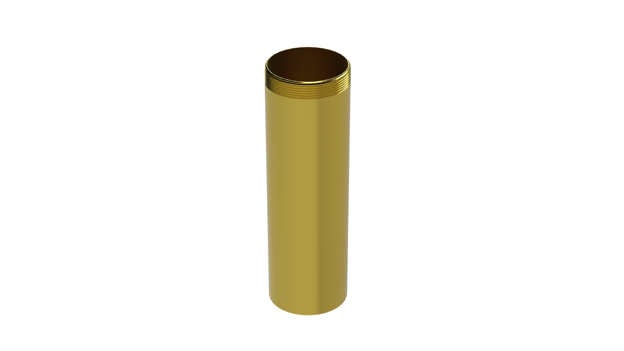 4" 1-1/4" T.O.E. Extension Tube - 20GA (3831-4RB)