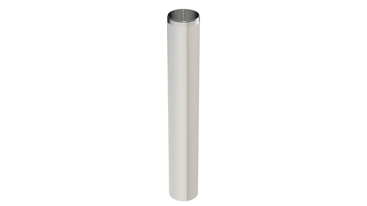 10" 1-1/2" T.O.E. Extension Tube - 20GA (3835-10CP)