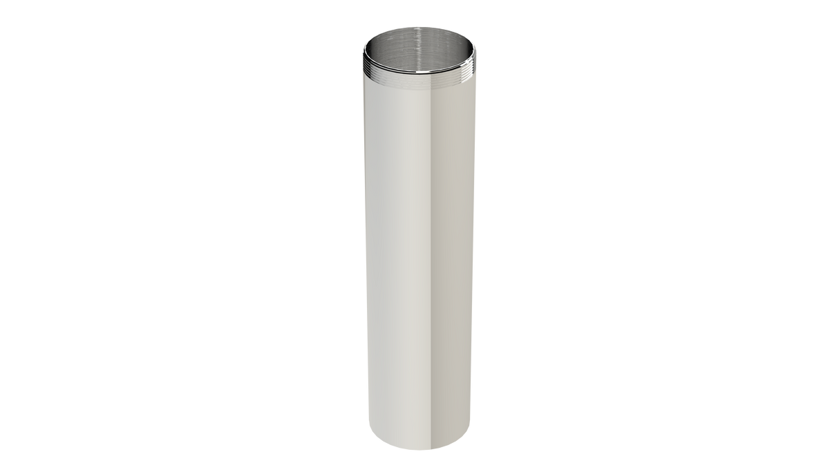 6" 1-1/2" T.O.E. Extension Tube - 20GA (3835-6CP)