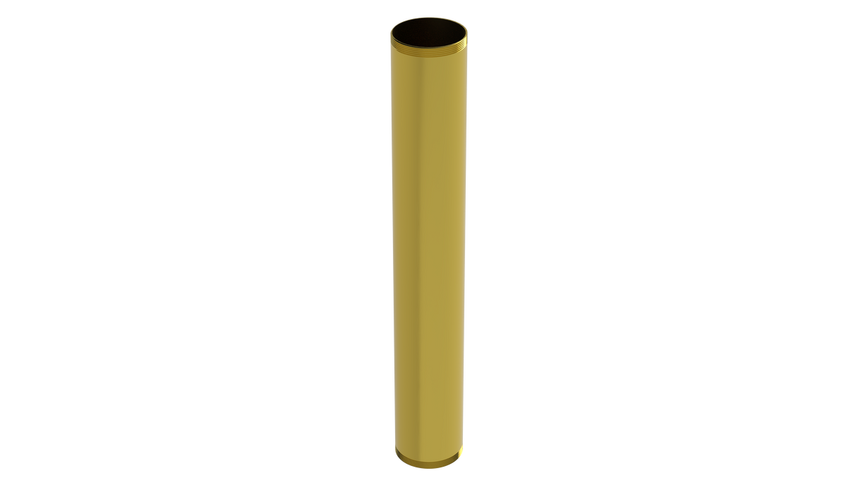 10" 1-1/2" T.B.E. Extension Tube - 20GA (3836-10RB)