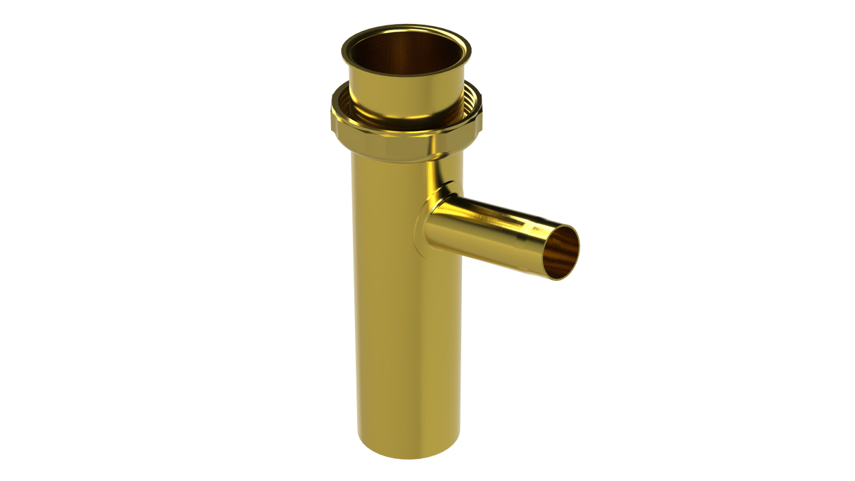 6" 1-1/2" Direct Connect Dishwasher Tailpiece - 20GA (3850A-6)