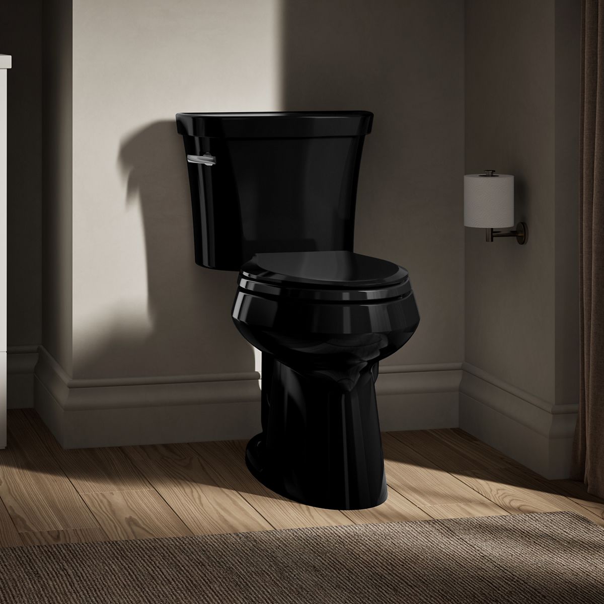 Highline® Two-piece elongated toilet, 1.28 gpf