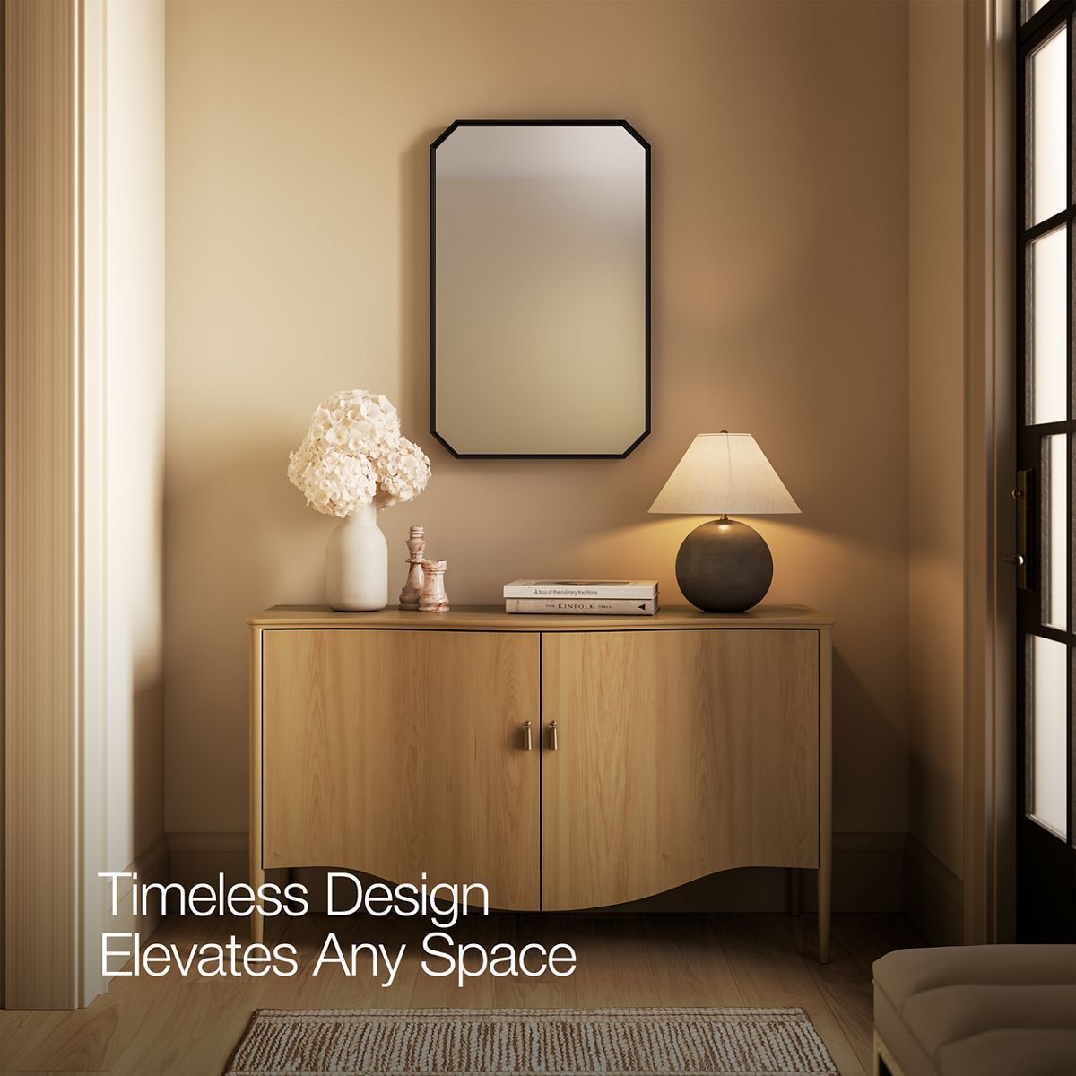Claude™ by Studio McGee 22" x 34" rectangular framed mirror