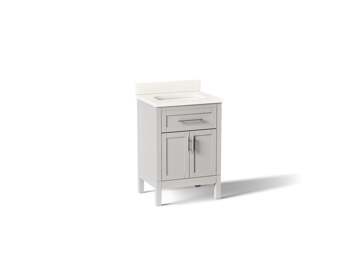 Hadron™ 24" bathroom vanity cabinet with sink and quartz top