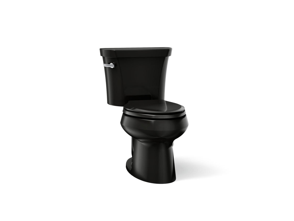 Wellworth® Two-piece elongated toilet, 1.28 gpf