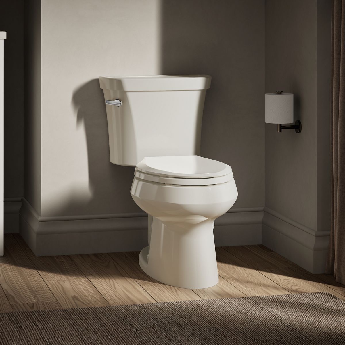 Wellworth® Two-piece elongated toilet, 1.6 gpf