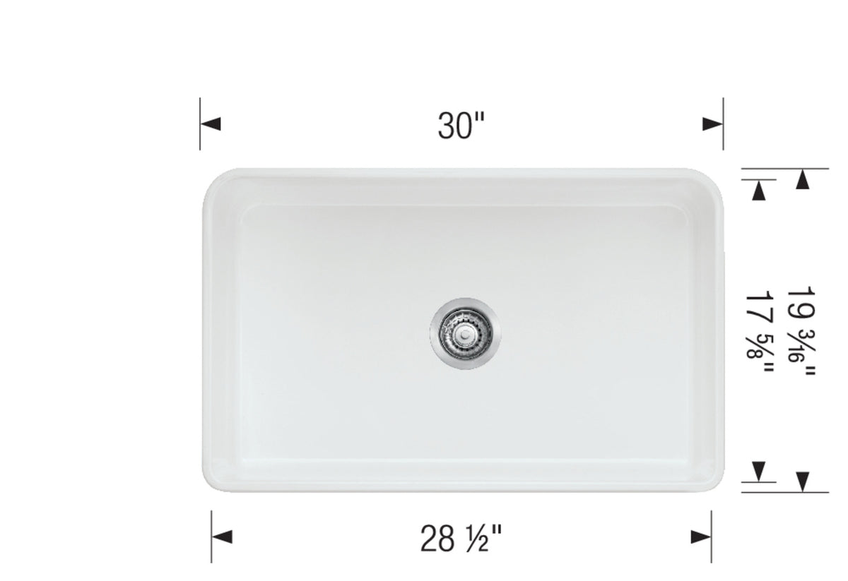 Blanco Cerana Farmhouse Apron Front Kitchen Sink - image 1