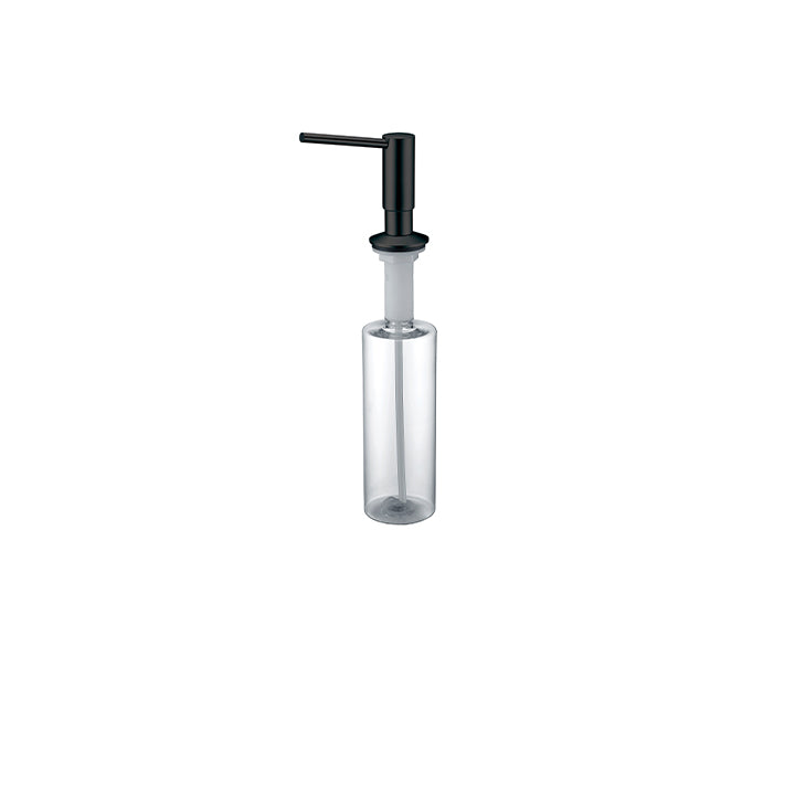 Aquabrass Kitchen Sink Soap Dispenser, Black & Brushed Gold - image 2