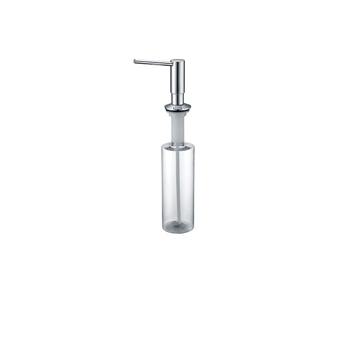 Aquabrass Kitchen Sink Soap Dispenser, Black & Brushed Gold - image 4