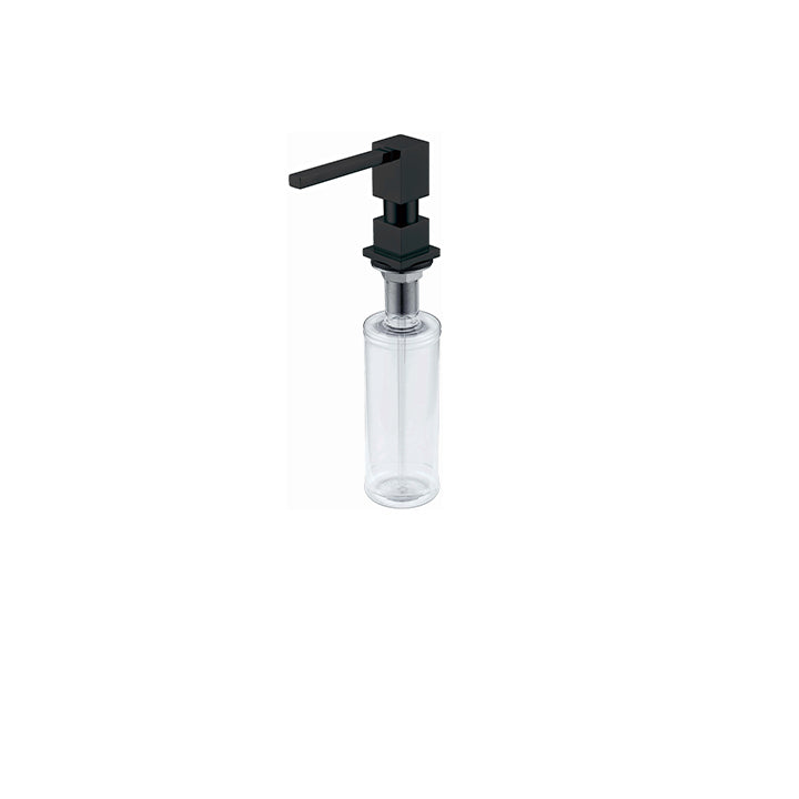 Aquabrass Kitchen Sink Soap Dispenser, Electro Black - image 1