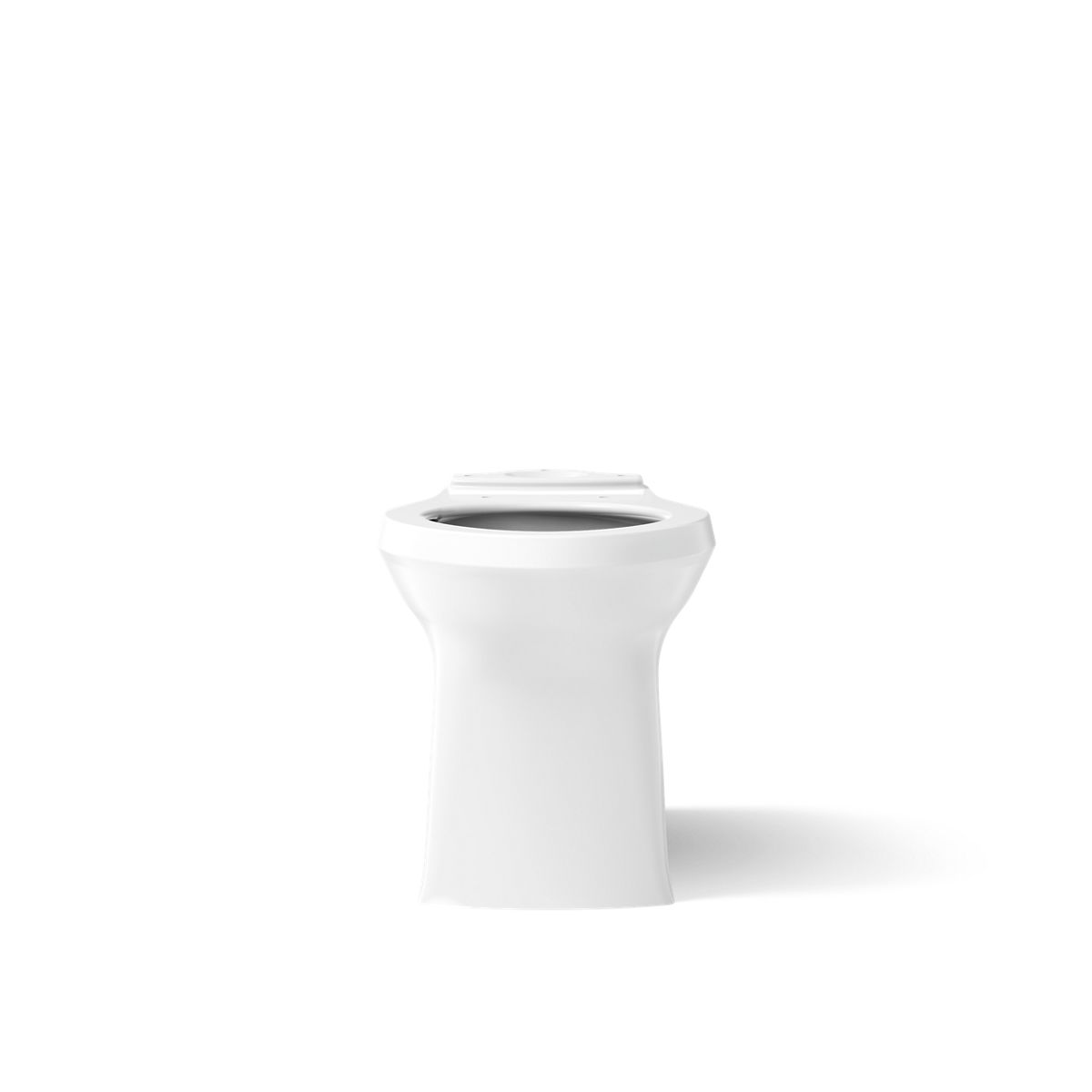 Corbelle® Elongated toilet bowl with skirted trapway