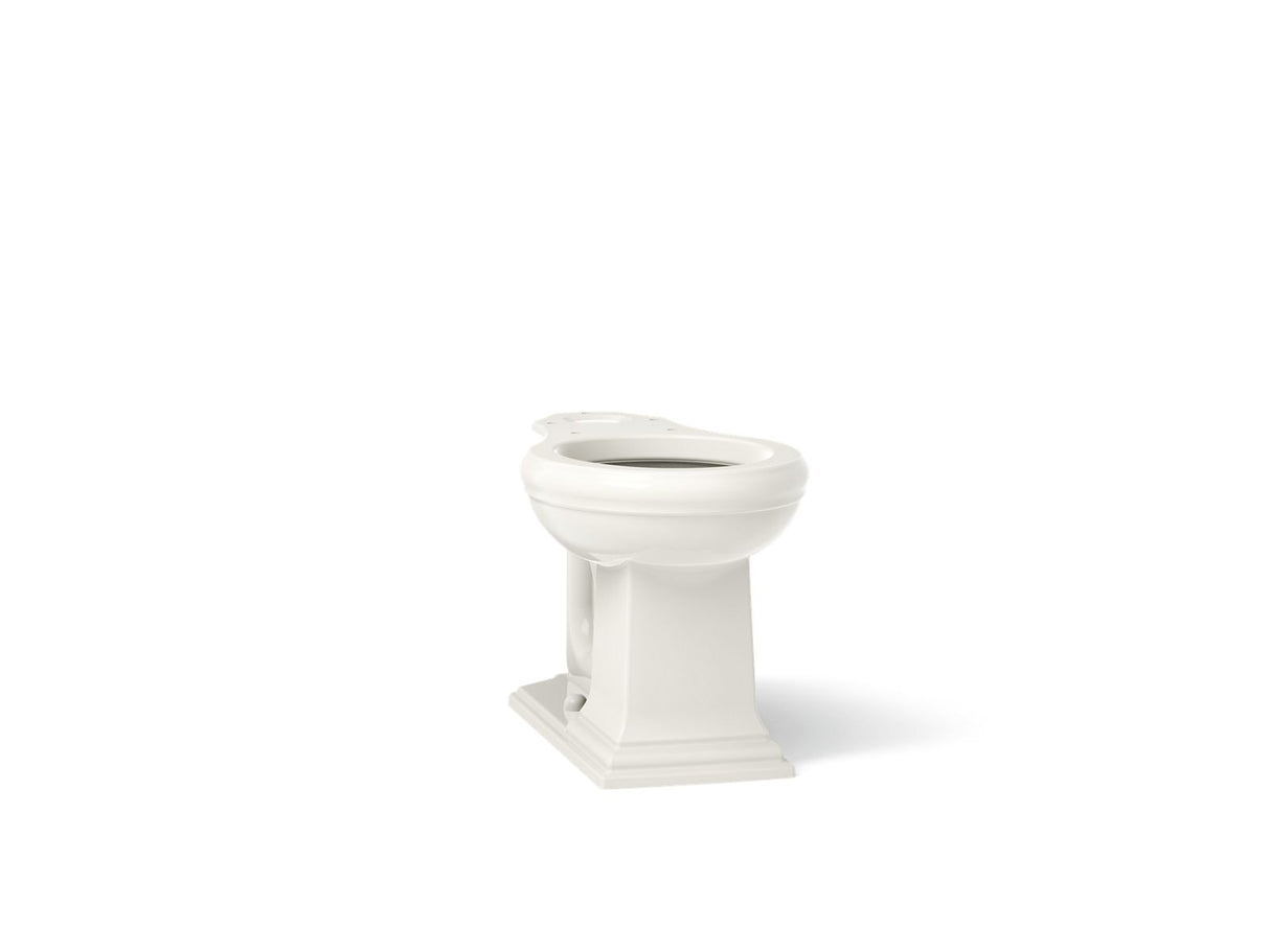 Memoirs® Round-front bowl with exposed trapway