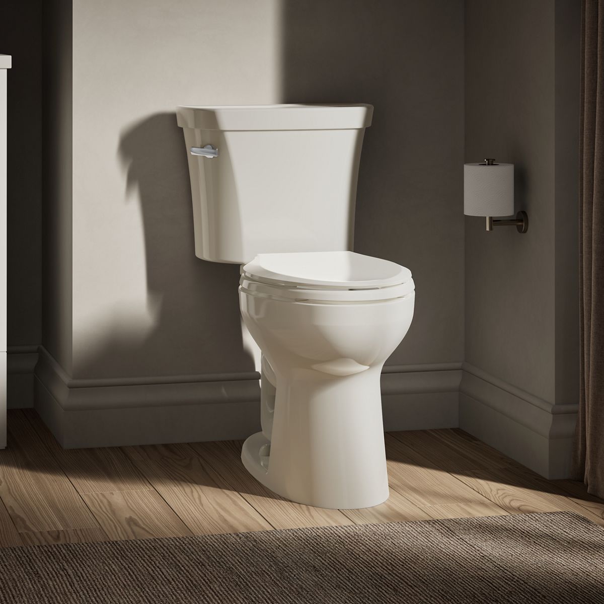 Highline® Two-piece elongated toilet, 1.28 gpf
