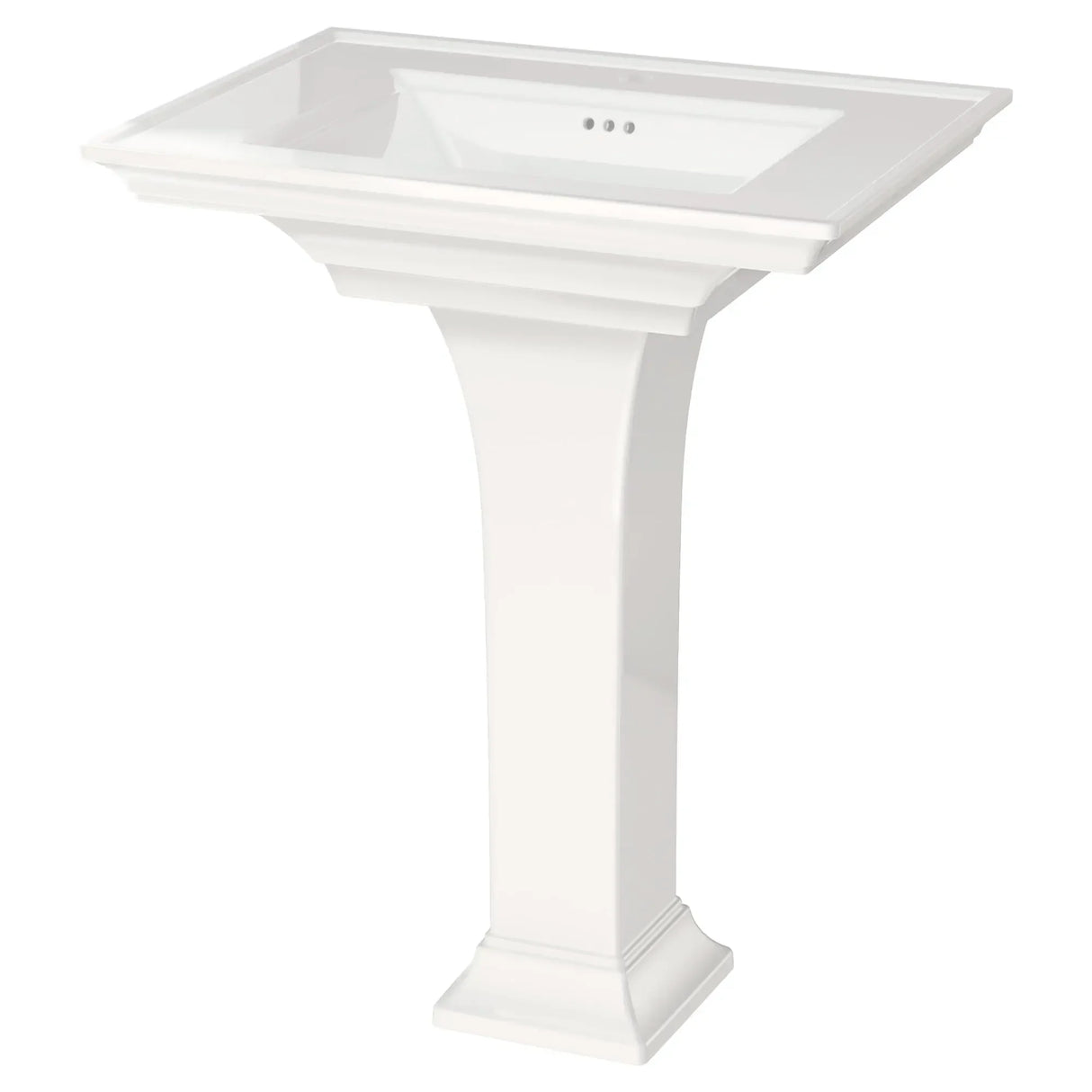 Town Square® S Center Hole Only Pedestal Sink Top and Leg Combination