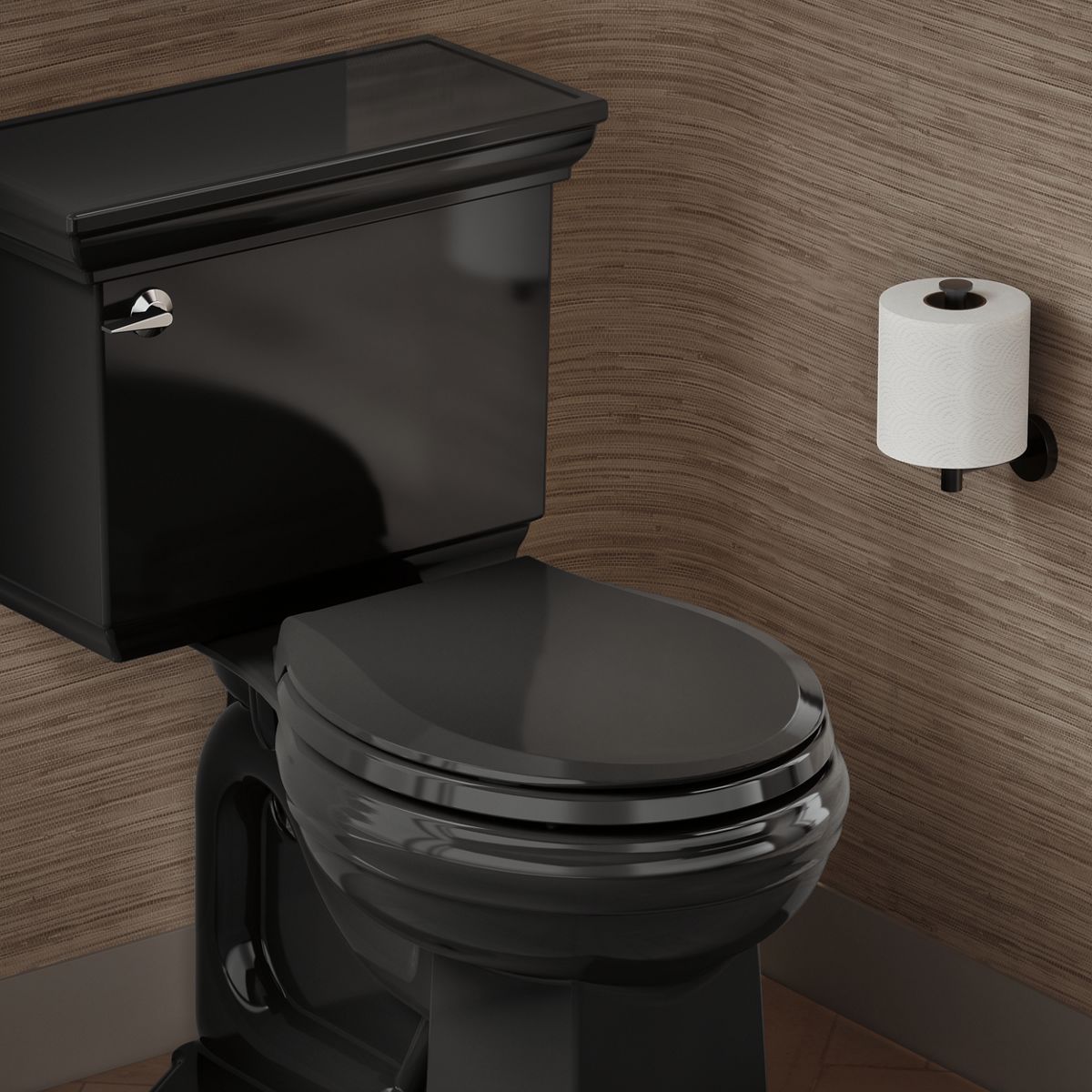 Cachet® ReadyLatch® Quiet-Close™ round-front toilet seat