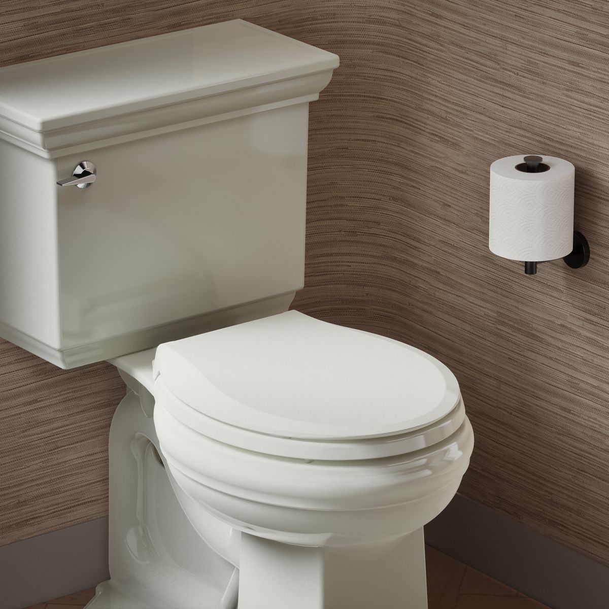 Cachet® ReadyLatch® Quiet-Close™ round-front toilet seat