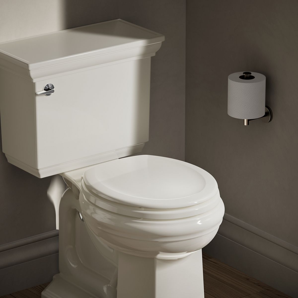 Stonewood® Round-front toilet seat