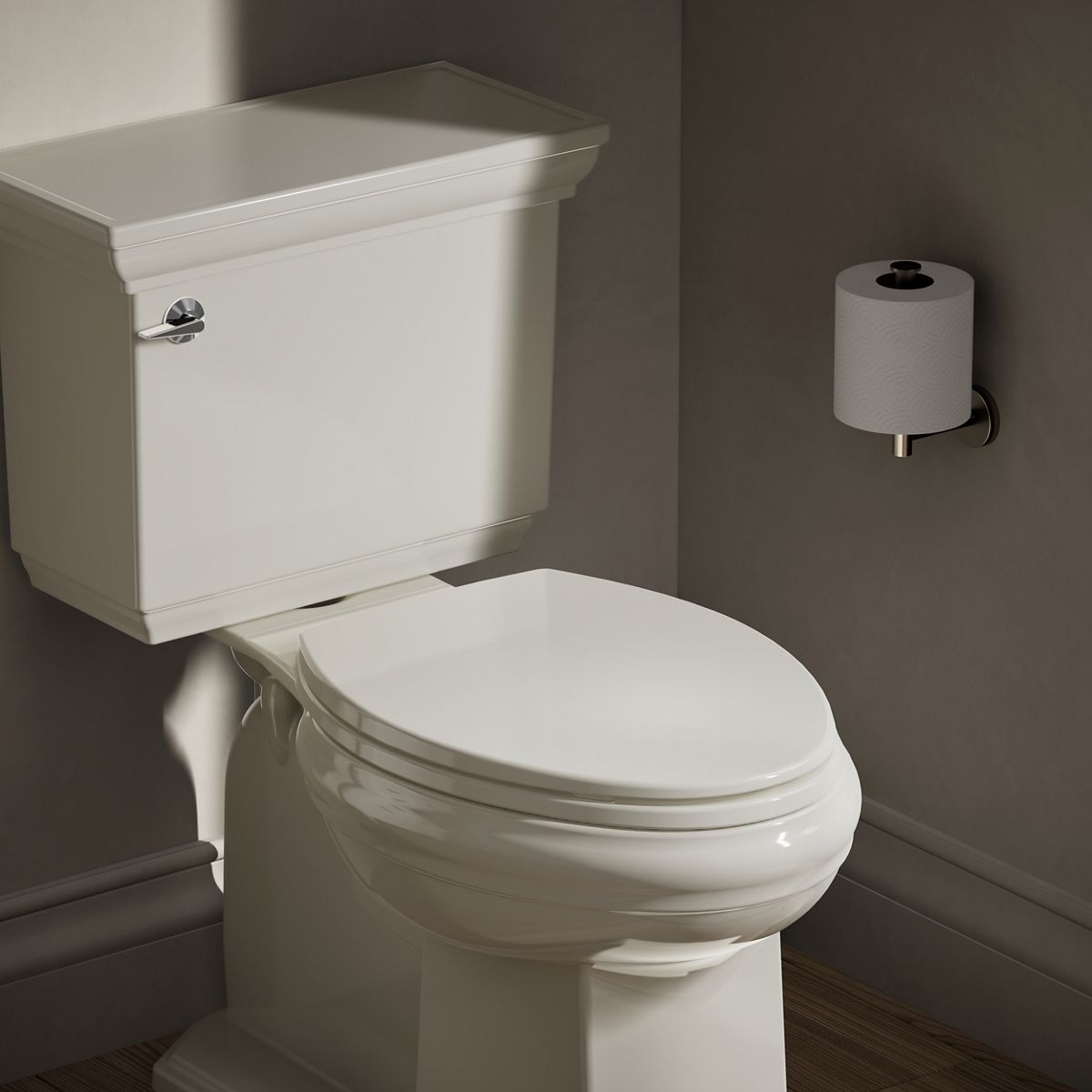 Brevia™ Quick-Release™ elongated toilet seat