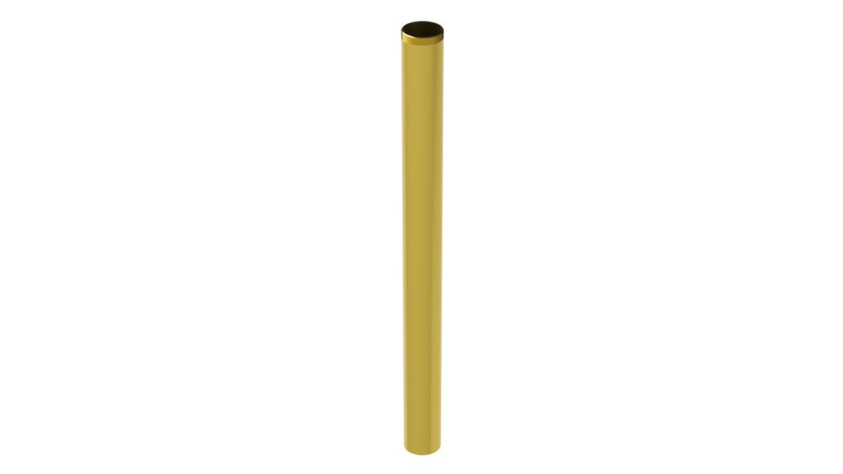 18" 1-1/2" T.O.E. Extension Tube - 17GA (4835-18RB)