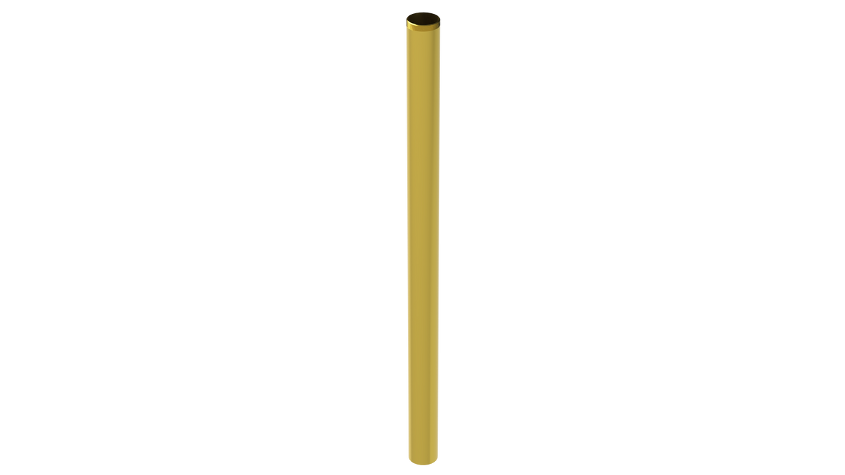 24" 1-1/2" T.O.E. Extension Tube - 17GA (4835-24RB)