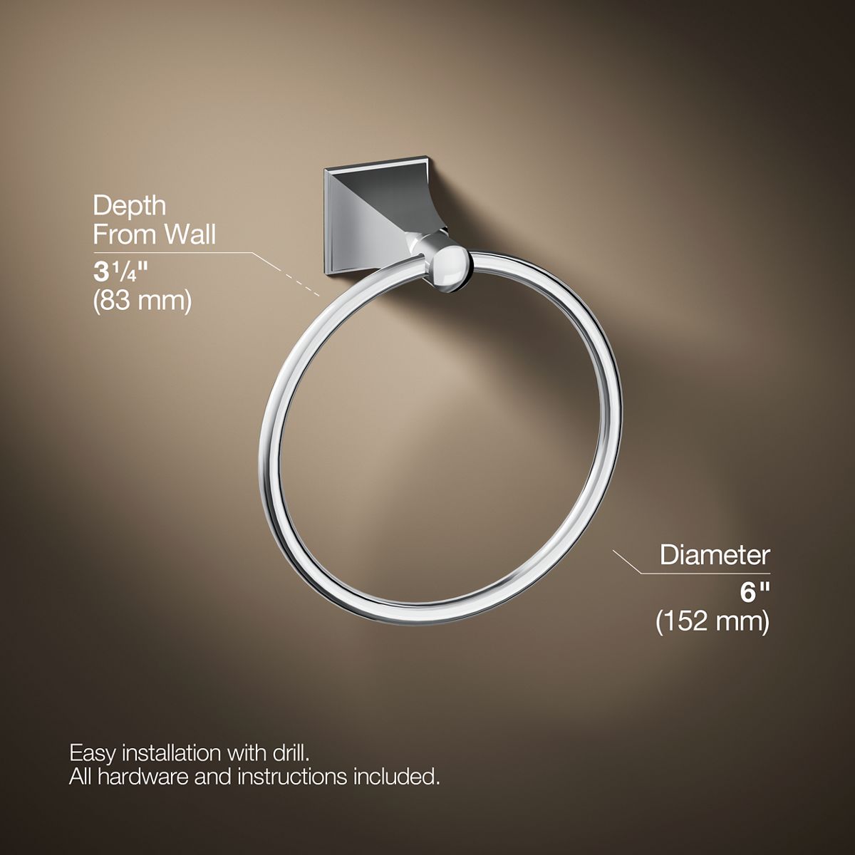 Memoirs® Stately Towel ring