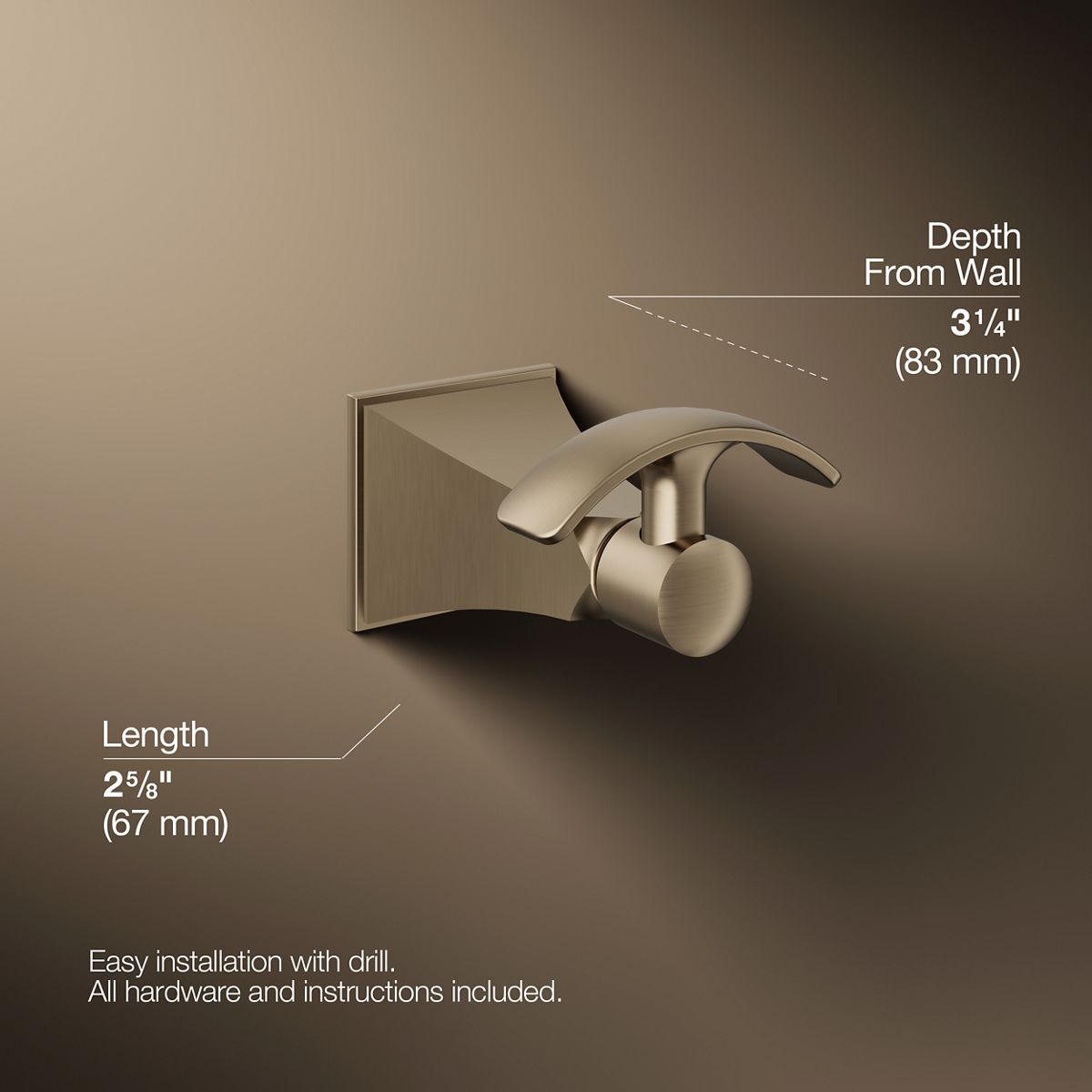 Memoirs® Stately Robe hook
