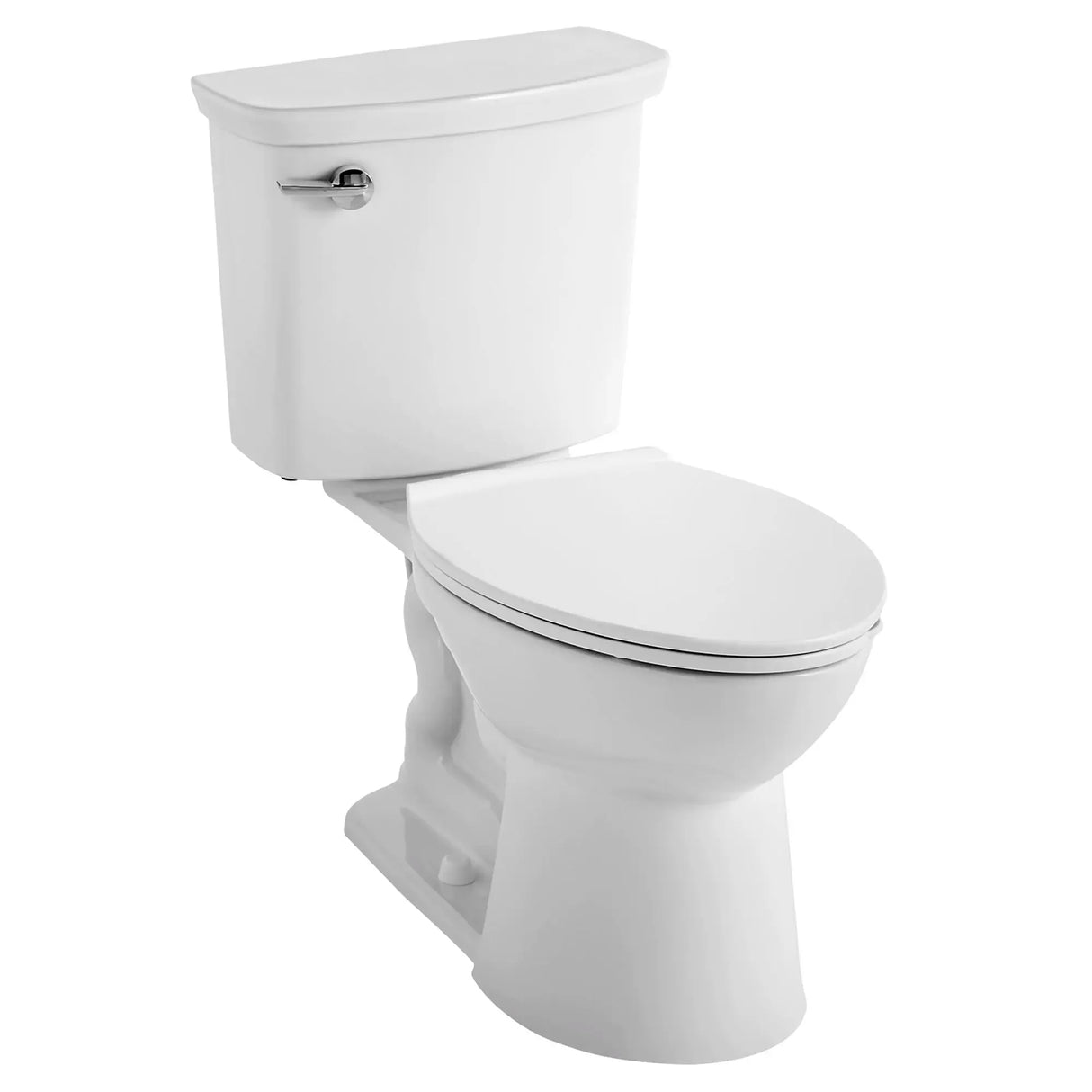 VorMax® Two-Piece 1.28 gpf/4.8 Lpf Chair Height Elongated Toilet Less Seat