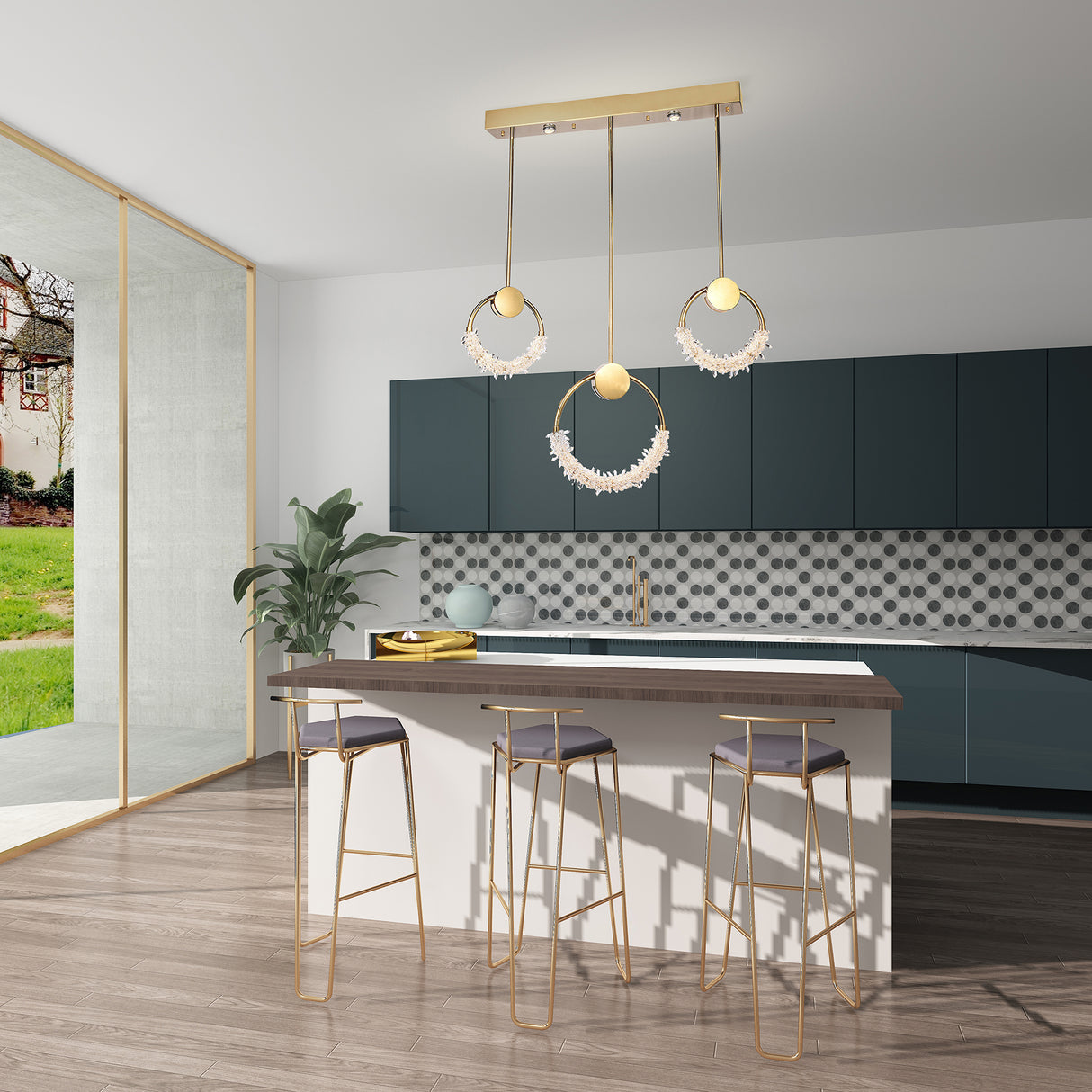 LED Chandelier BU09C47G