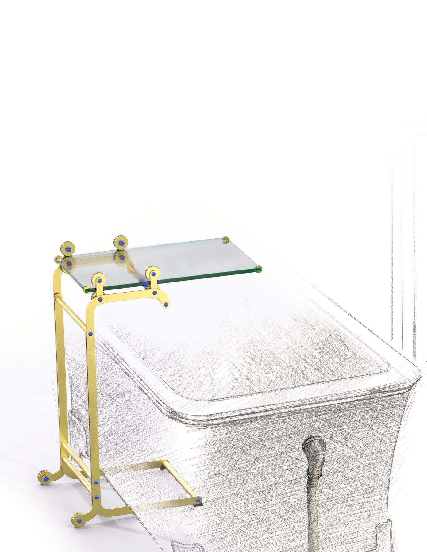 Rubinet Portable Bath Table (9HFL10)