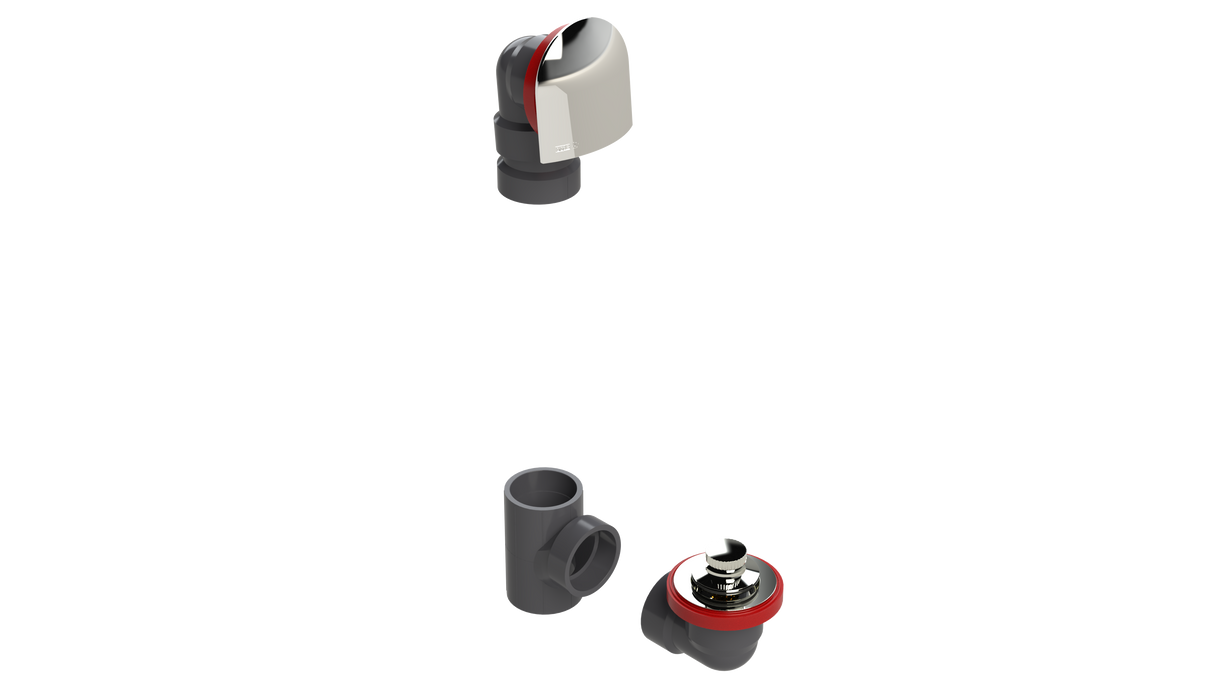 Pvc W/O Zinc Lift&Turn Kit (5040LZK-CP)
