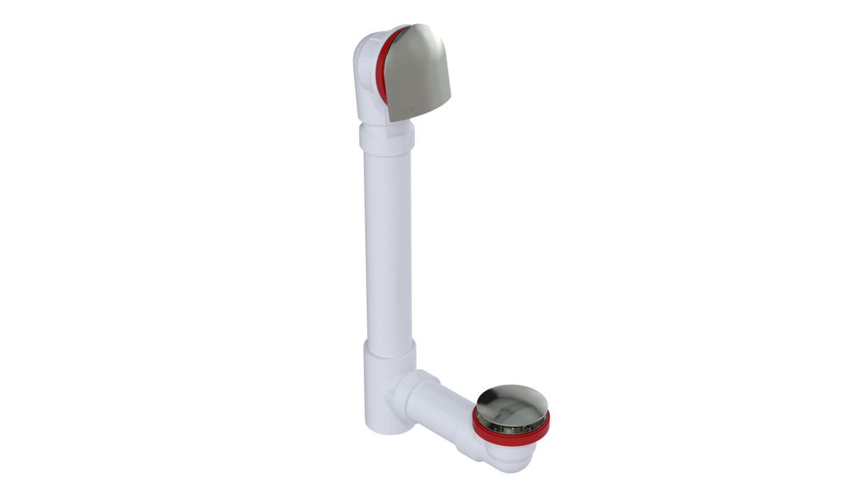 PVC OFFSET WASTE & OVERFLOW TIP-TOE (5150TIP)