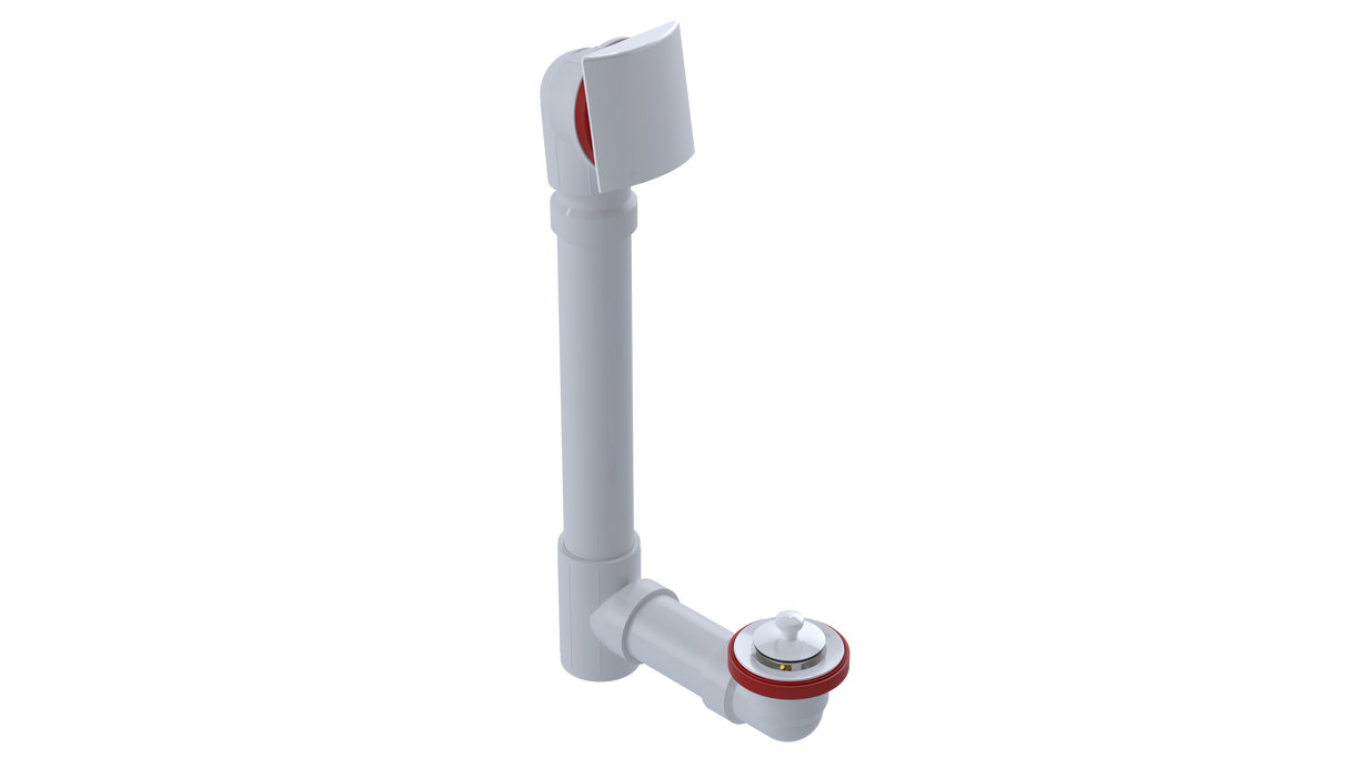 PVC OFFSET WASTE & OVERFLOW LIFT & TURN (5151L)