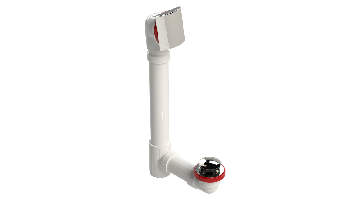 PVC OFFSET WASTE & OVERFLOW TIP-TOE (5151TIP)