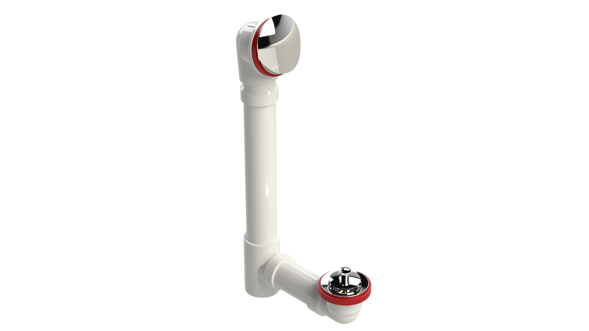PVC OFFSET WASTE & OVERFLOW LIFT & TURN (5152L)