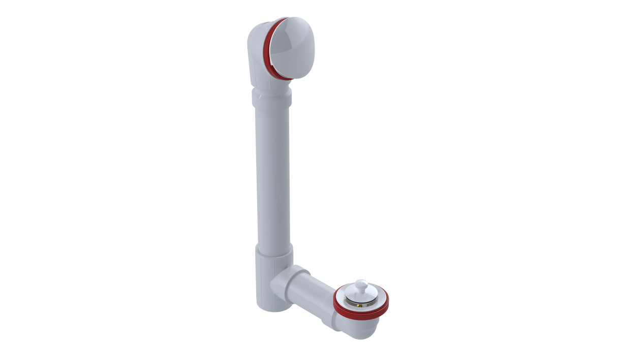 PVC OFFSET WASTE & OVERFLOW LIFT & TURN (5152L)