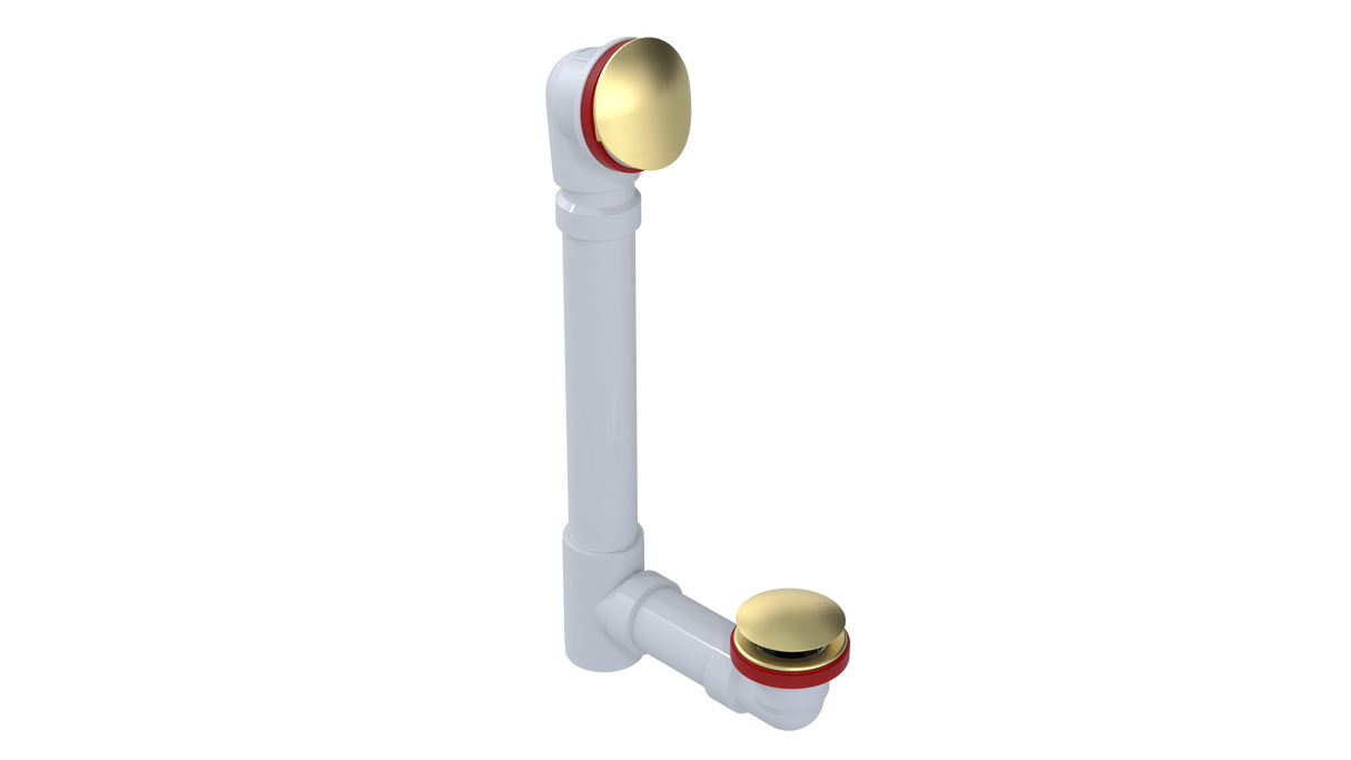 PVC OFFSET WASTE & OVERFLOW CLICKER® (5152Q)